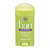 Ban  invisible solid, antiperspirant deodorant, shower fresh Full-Size Picture